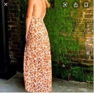 Show Me Your MuMu Giraffe Print Maxi Dress